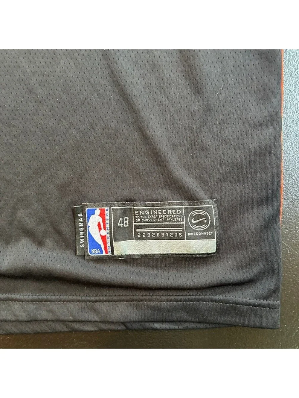 Authentic Phoenix Suns Kelly Oubre Jr. #3 black basketball jersey